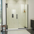DreamLine Ascend 64 1/2 - 65 1/2 inch W x 72 inch H Frameless Pivot Shower Door