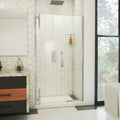DreamLine Ascend 40 - 41 inch W x 72 inch H Frameless Pivot Shower Door