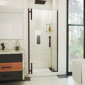 DreamLine Ascend 32 - 33 inch W x 72 inch H Frameless Pivot Shower Door