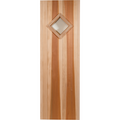 Finnish Sauna Builders Cedar Sauna Door 2' x 6'8" with Clear 9" Diamond Tempered Glass Finnish Sauna Builders cedar-9x9-3.png