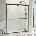 DreamLine Charisma-X 56 - 60 inch W x 76 inch H Semi-Frameless Bypass Shower Door