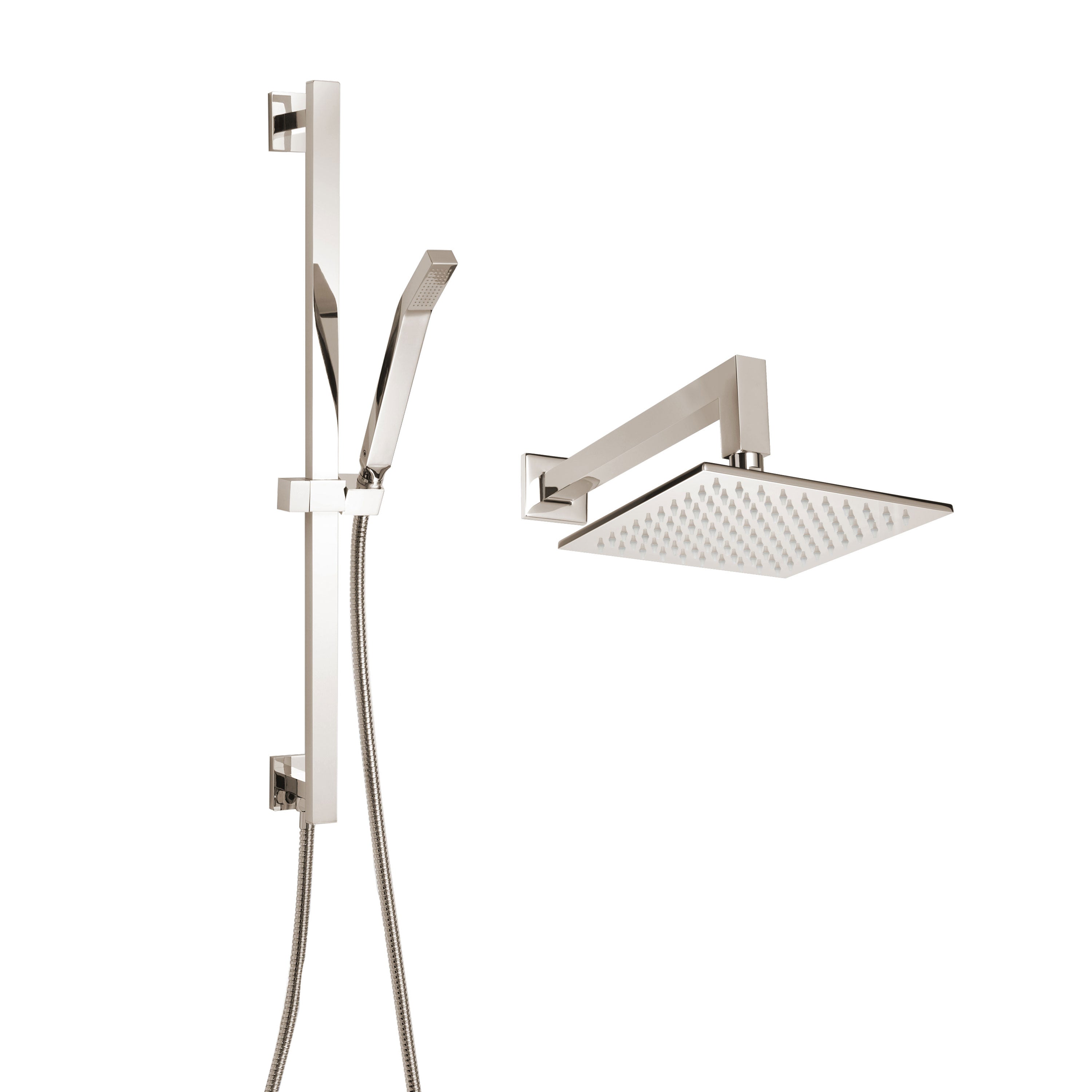 Essential Shower Fixture Package Square / Polished Nickel - Square Thermasol cspsq-pn.jpg