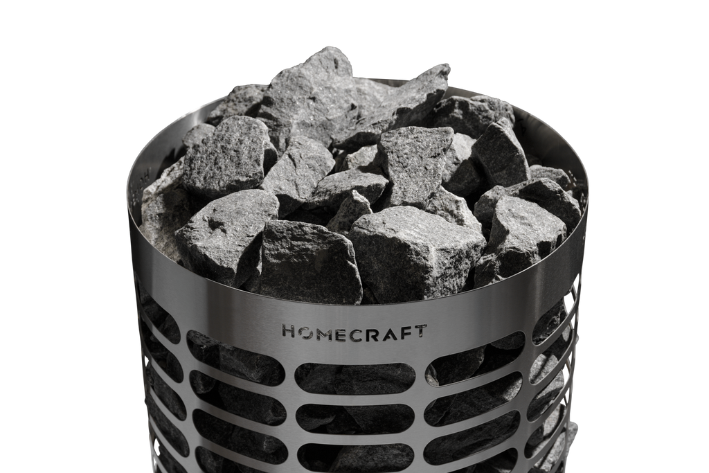 Homecraft Apex 15kW Electric Sauna Heater 240V 1-Phase / No Control / No Stones,240V 1-Phase / No Control / Stones Included,240V 1-Phase / Indoor Control + Wifi Touchpad / No Stones,240V 1-Phase / Indoor Control + Wifi Touchpad / Stones Included,240V 1-Ph