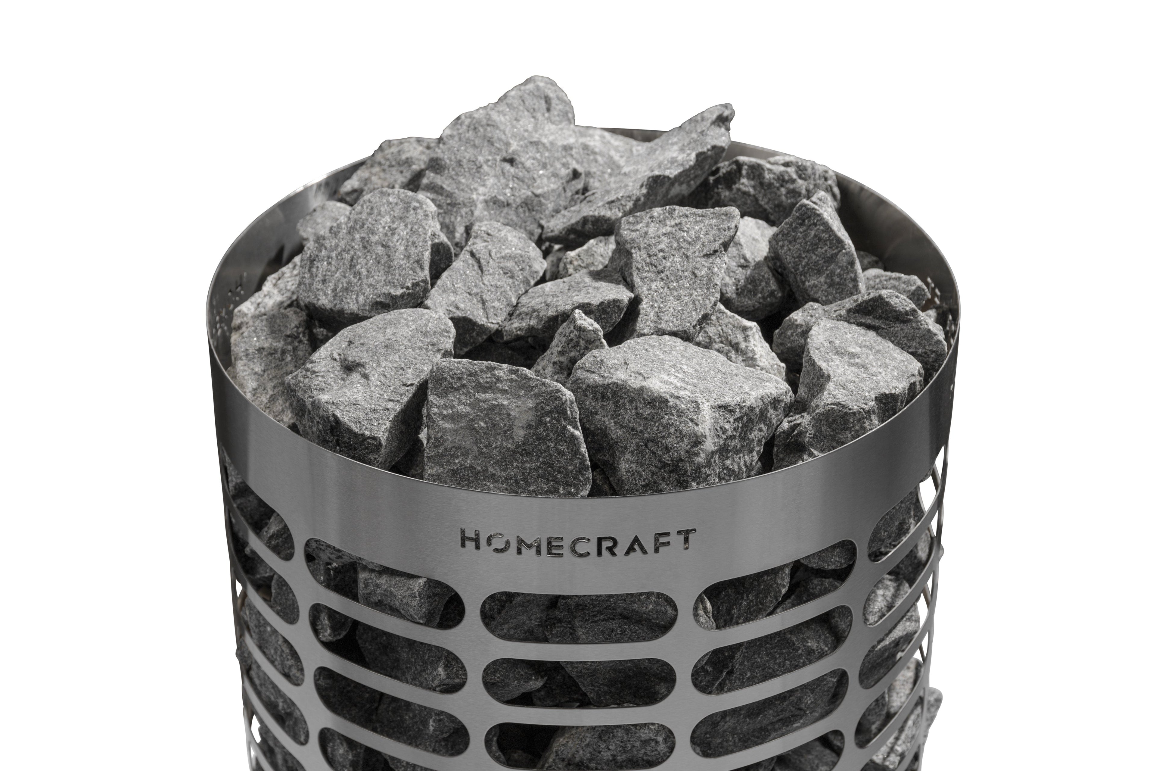 Homecraft Apex 18kW Electric Sauna Heater 208V 3-Phase / No Control / No Stones,208V 3-Phase / No Control / Stones Included,208V 3-Phase / Indoor Control + Wifi Touchpad / No Stones,208V 3-Phase / Indoor Control + Wifi Touchpad / Stones Included,208V 3-Ph