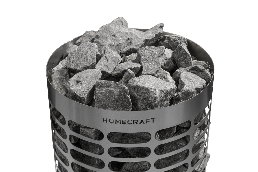 Homecraft Apex 15kW Electric Sauna Heater 240V 1-Phase / No Control / No Stones,240V 1-Phase / No Control / Stones Included,240V 1-Phase / Indoor Control + Wifi Touchpad / No Stones,240V 1-Phase / Indoor Control + Wifi Touchpad / Stones Included,240V 1-Ph