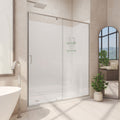 DreamLine Flex 34 inch D x 60 inch W x 78 3/4 inch H Semi-Frameless Pivot Shower Door
