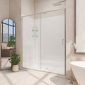 DreamLine Flex 36 inch D x 48 inch W x 78 3/4 inch H Semi-Frameless Pivot Shower Door