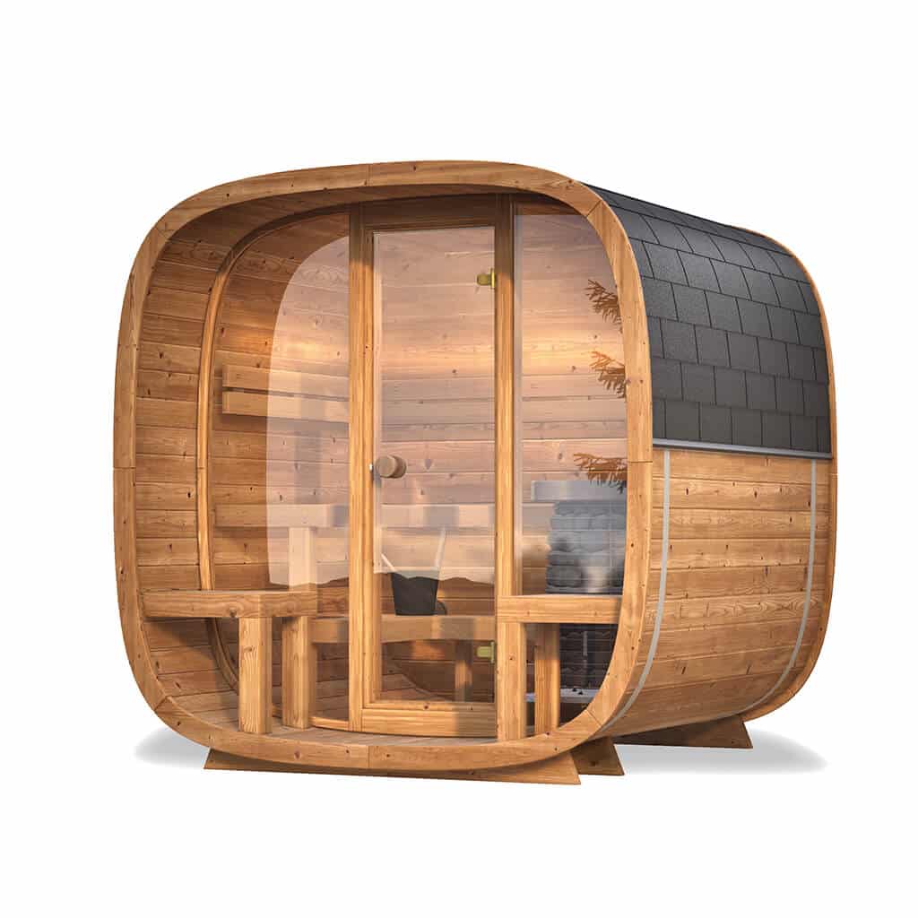 Leil Dice Comfy 2.4M Outdoor Sauna