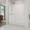 DreamLine Infinity-Z 32 inch D x 60 inch W x 76 3/4 inch H Semi-Frameless Sliding Shower Door