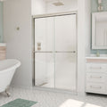 DreamLine Duet Plus 44 - 48 inch W x 72 inch H Semi-Frameless Bypass Shower Door
