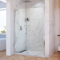 DreamLine Elegance-LS 63 3/4 - 65 3/4 inch W x 72 inch H Frameless Pivot Shower Door