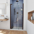 DreamLine Elegance Plus 39 3/4 - 40 1/2 inch W x 72 inch H Frameless Pivot Shower Door