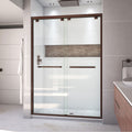 DreamLine Encore 50 - 54 inch W x 76 inch H Semi-Frameless Bypass Shower Door