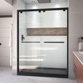 DreamLine Encore 36 inch D x 60 inch W x 78 3/4 inch H Semi-Frameless Bypass Shower Door