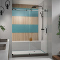DreamLine Enigma-XT 56 - 60 inch W x 76 inch H Frameless Sliding Shower Door