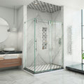 DreamLine Enigma-XO 32 1/2 inch D x 50 - 54 inch W x 76 inch H Frameless Sliding Shower Enclosure