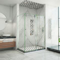 DreamLine Enigma-XO 34 1/2 inch D x 50 - 54 inch W x 76 inch H Frameless Sliding Shower Enclosure