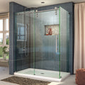 DreamLine Enigma-Z 34 1/2 inch D x 60 3/8 inch W x 76 inch H Frameless Sliding Shower Enclosure