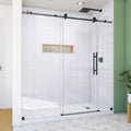 DreamLine Enigma-X 68-72 inch W x 76 inch H Frameless Sliding Shower Door