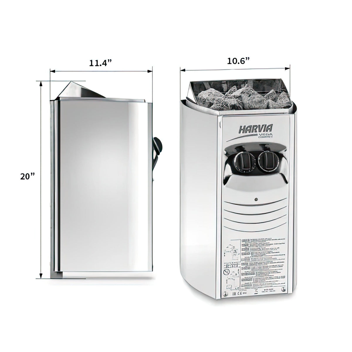 Harvia Vega Compact Sauna Heater (Built-In Control)