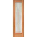 Finnish Sauna Builders Fir Sauna Door 2' x 6' with 15"x59" Clear Tempered Thermo Glass Finnish Sauna Builders fir-24x72-3-2.png