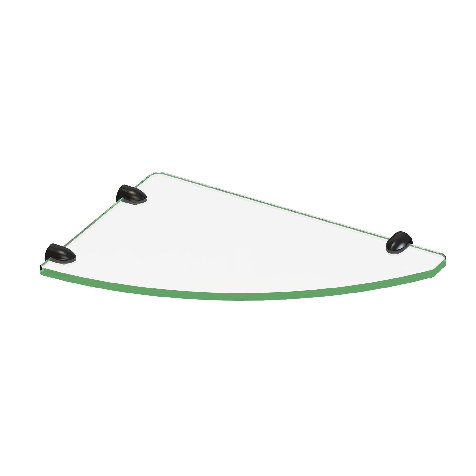 DreamLine 12 inch x 8 inch Corner Glass Shelf