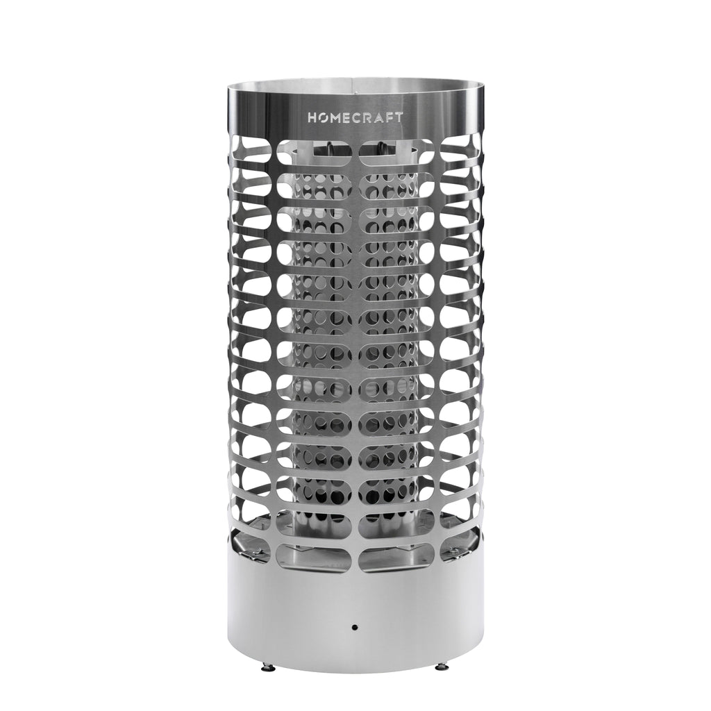 Homecraft Apex Mini 7.5kW Electric Sauna Heater 240V 1-Phase / No Control / No Stones,240V 1-Phase / No Control / Stones Included,240V 1-Phase / Indoor Control + Wifi Touchpad / No Stones,240V 1-Phase / Indoor Control + Wifi Touchpad / Stones Included,240