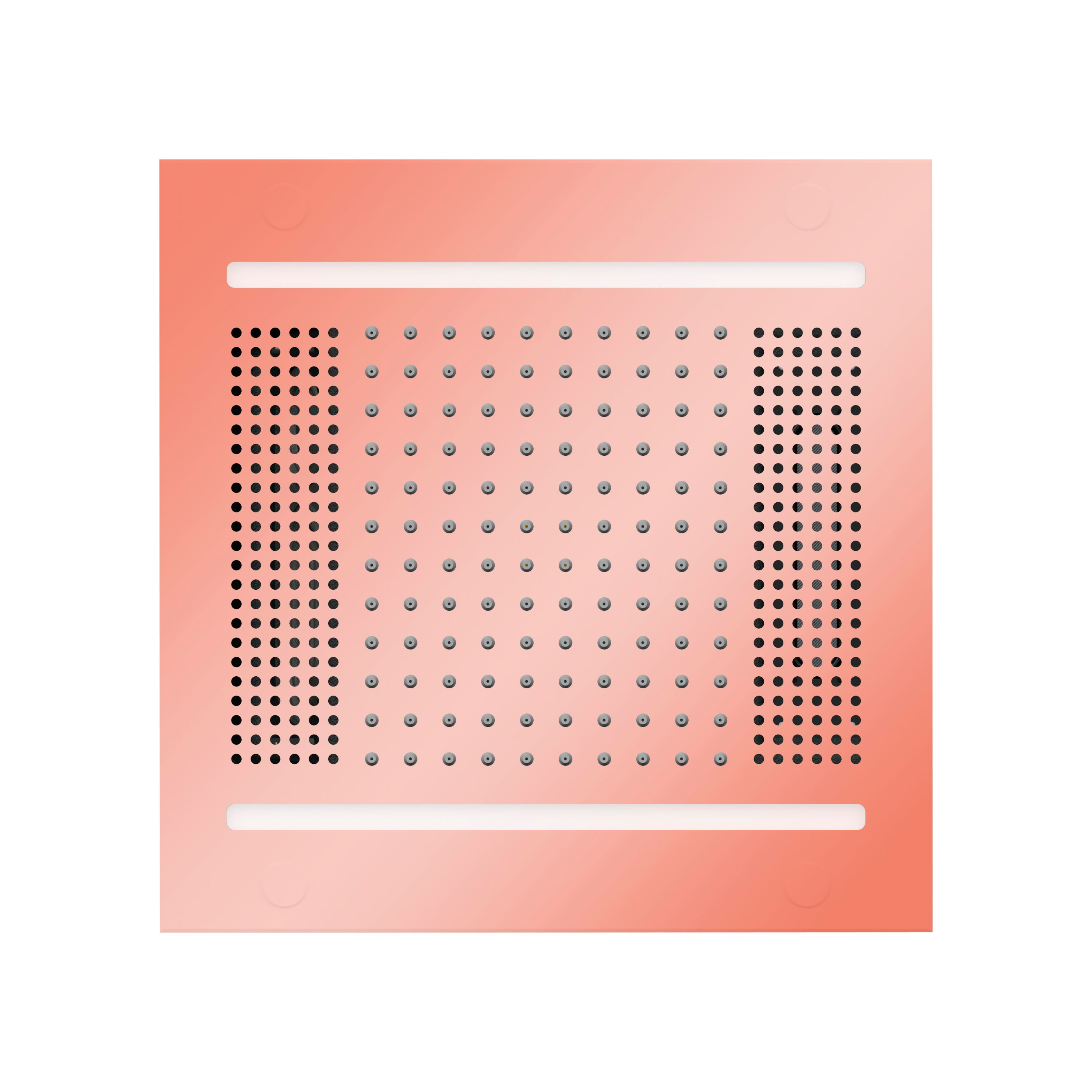 HydroVive 14 Rainhead - Copper (Square - Rain + Chromatherapy + Audiotherapy)