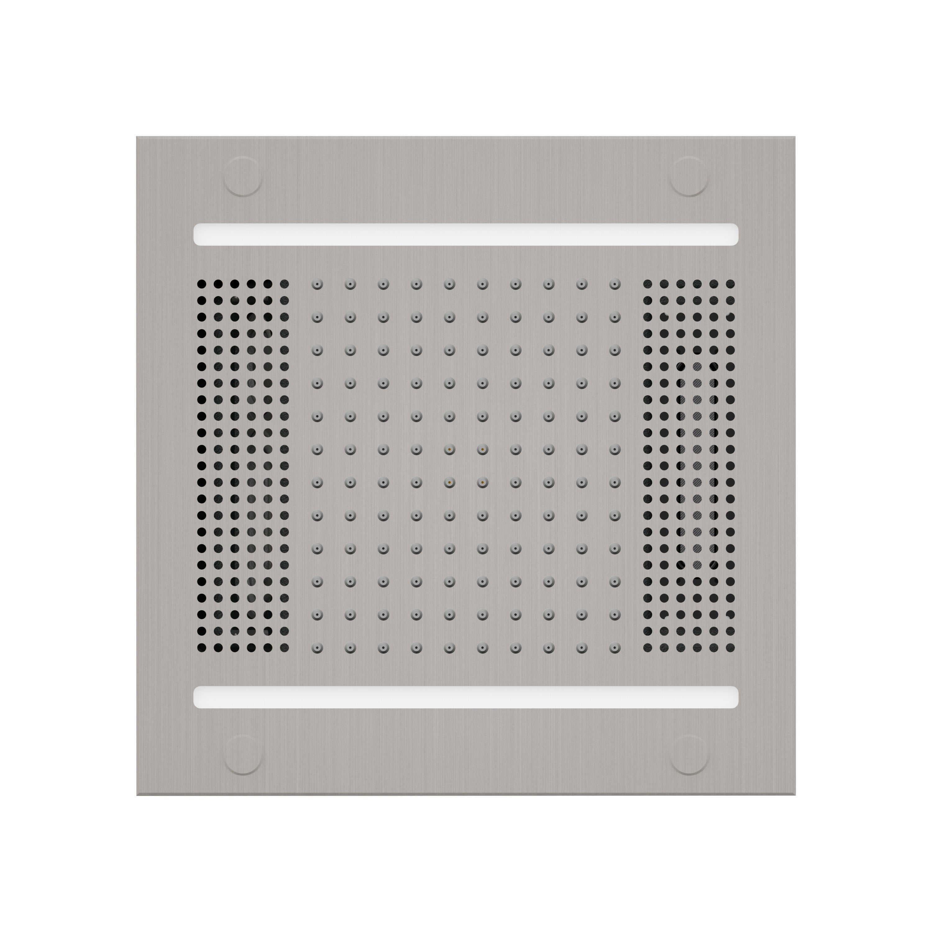 HydroVive 14 Rainhead - Satin Chrome (Square - Rain + Chromatherapy + Audiotherapy)
