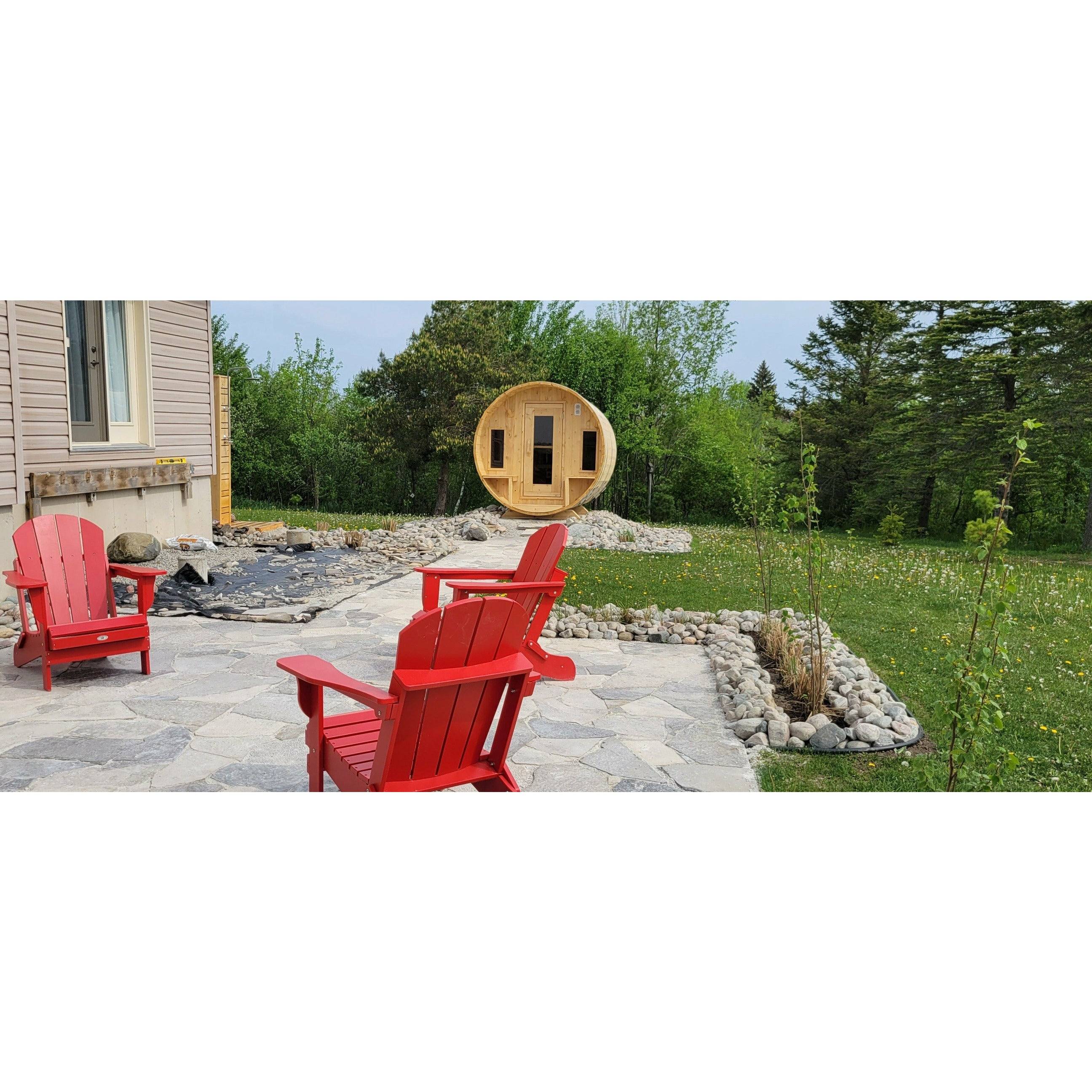 Dundalk Tranquility Barrel Sauna 6'6" x 9'10" Dundalk LeisureCraft image000000.jpg