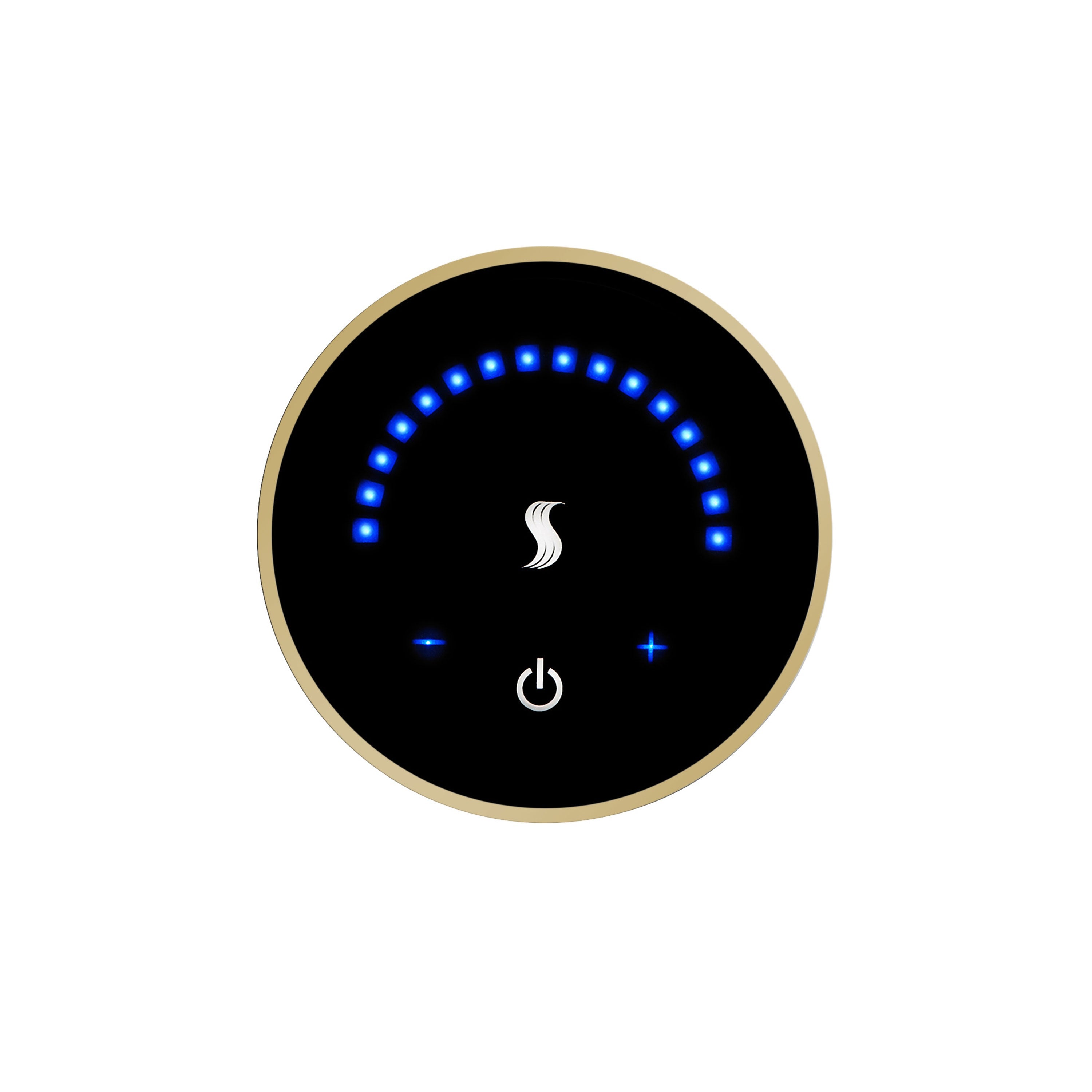 MicroTouch Control - Wall Mount (Round) Polished Brass