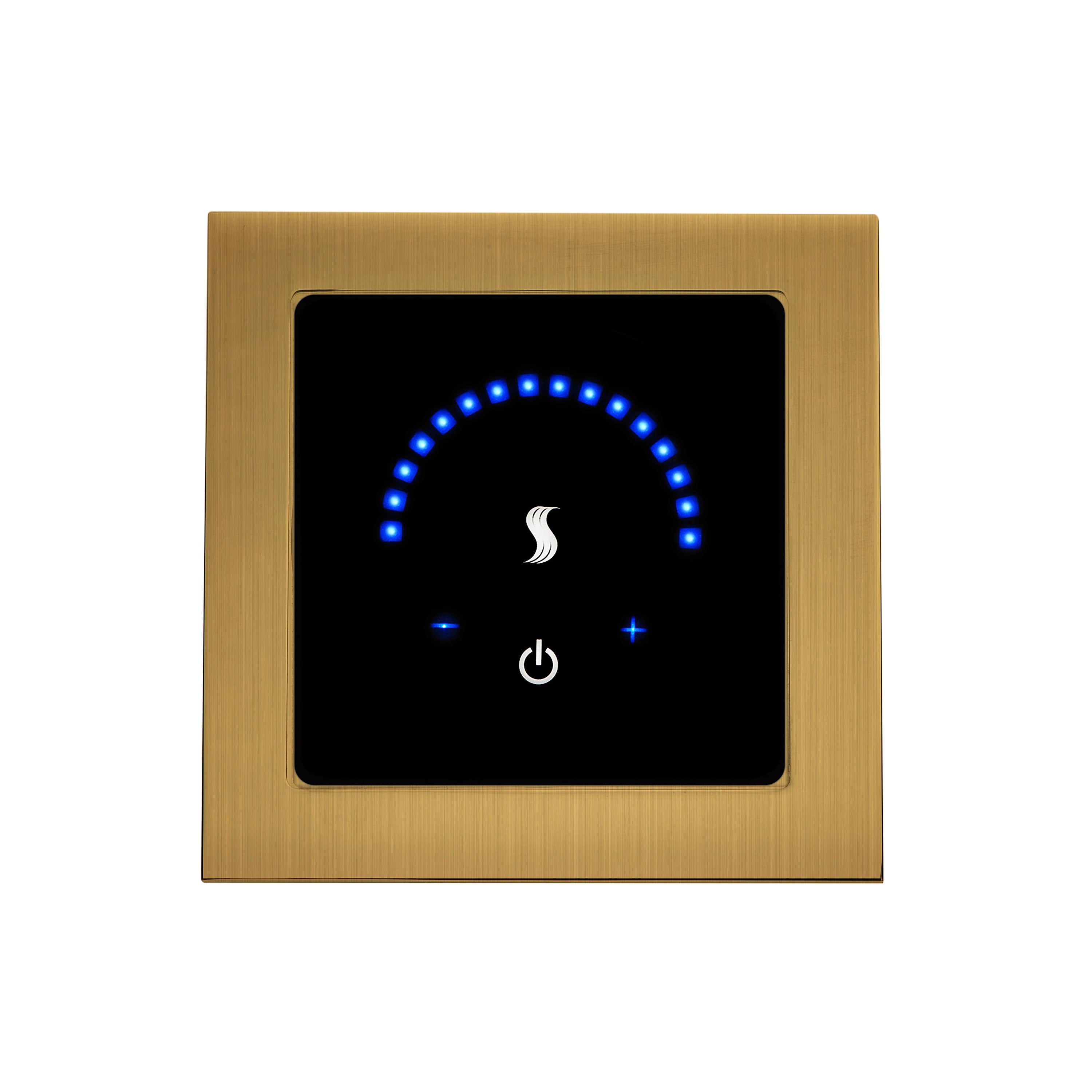 MicroTouch Control - Recessed (Square) Antique Brass