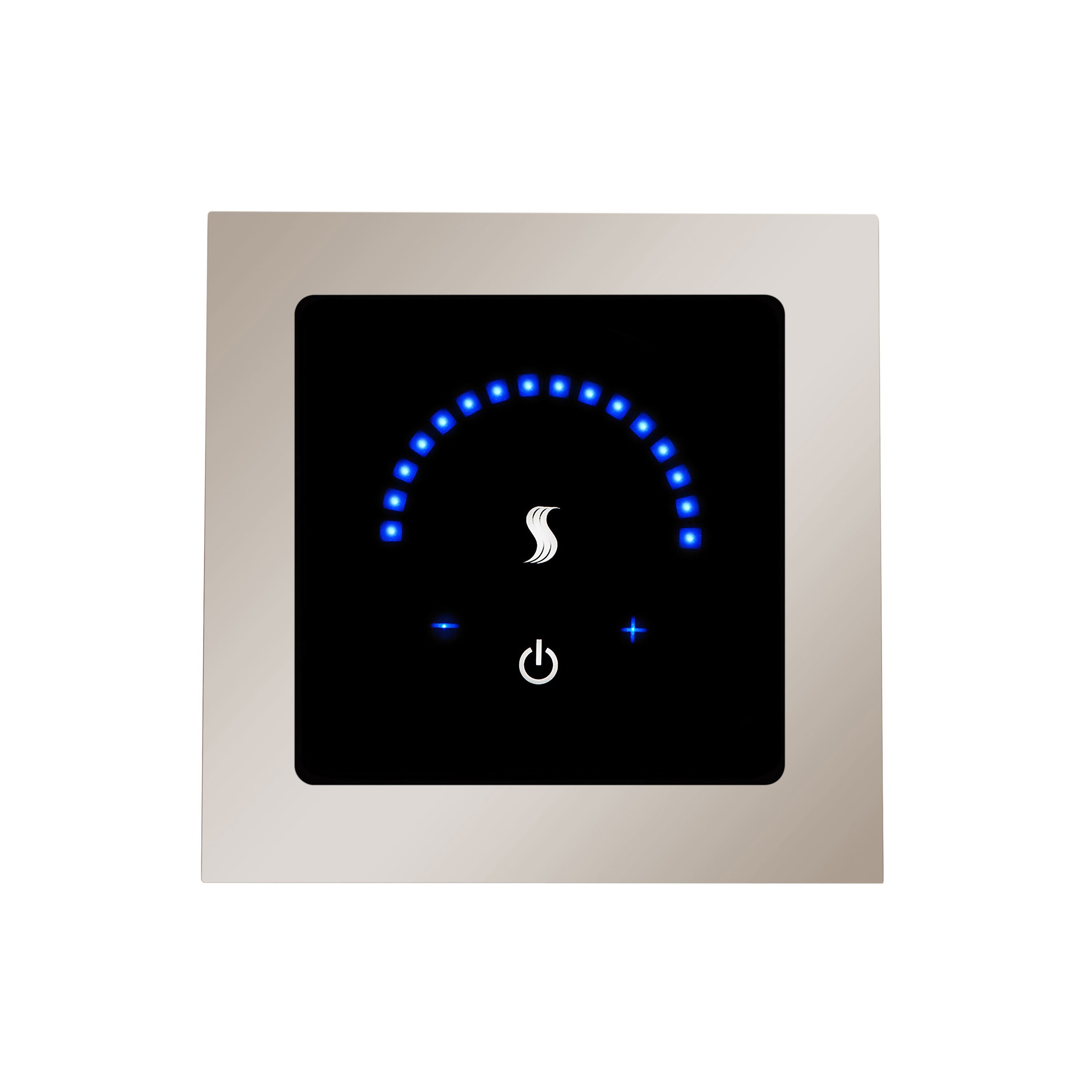 MicroTouch Control Recessed — Square / Polished Nickel / No Steam Generator,Recessed — Square / Polished Nickel / PRO Series III 84 (6kW),Recessed — Square / Polished Nickel / PRO Series III 140 (8kW),Recessed — Square / Polished Nickel / PRO Series III 2