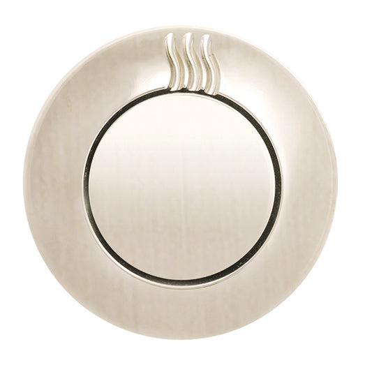 No Touch Steam Head - Round - Satin Nickel