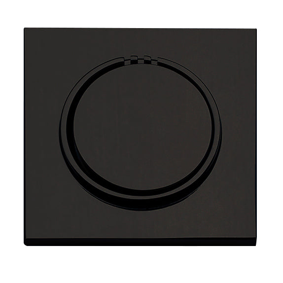 No Touch Steam Head - Square - Matte Black