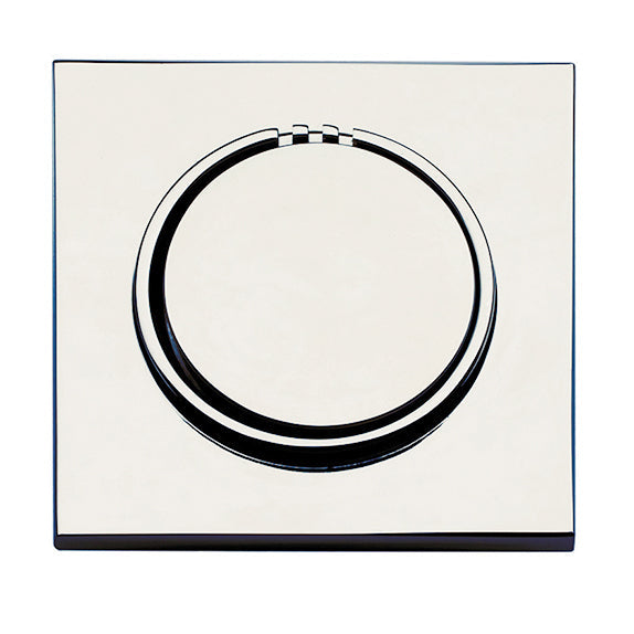 No Touch Steam Head - Square - Satin Chrome