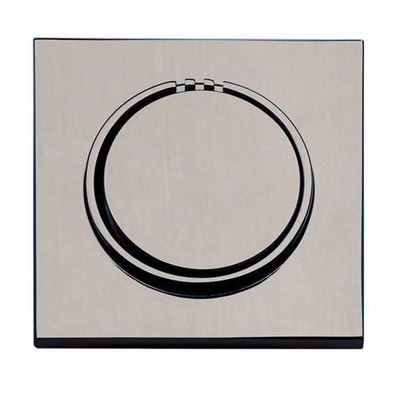 No Touch Steam Head - Square - Satin Nickel