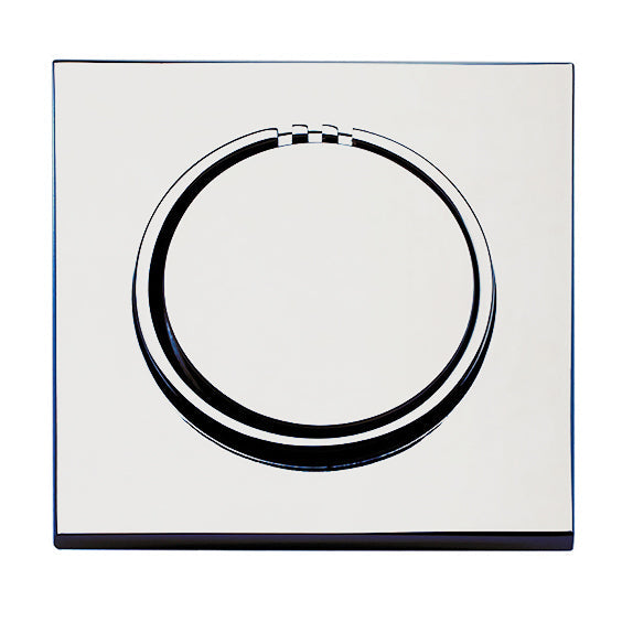 No Touch Steam Head - Square - White