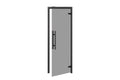 Black all glass Sauna Door - by Thermory