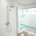 DreamLine Abbey 10 x 22 Shower Faucet Set with Handshower