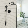 Dreamline Aquata 7 x 19 1/2 Rain Fall Shower Faucet Set with Handshower
