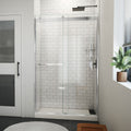 DreamLine Sapphire-V 44 - 48 inch W x 76 inch H Semi-Frameless Bypass Shower Door