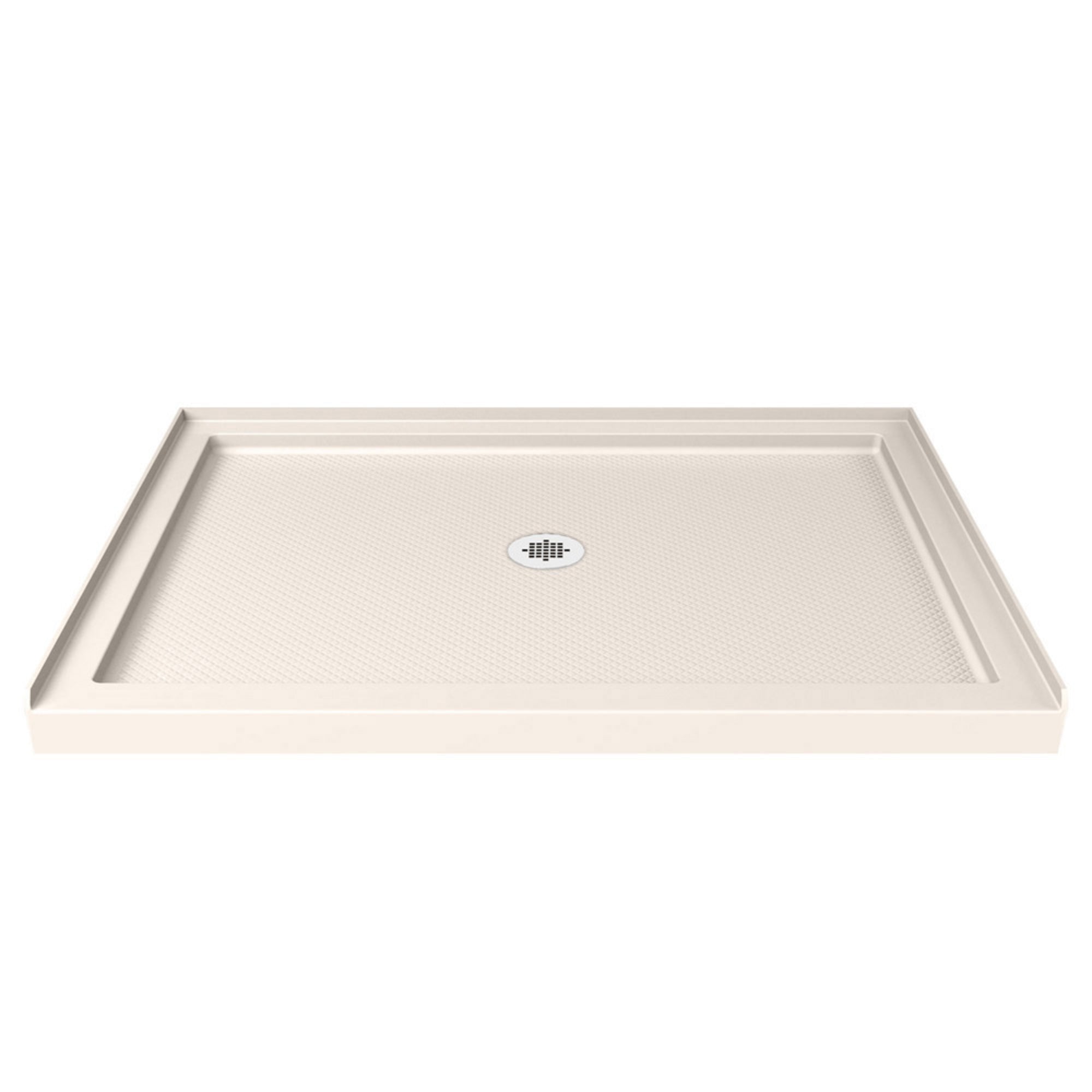 DreamLine SlimLine 32 inch D x 48 inch W x 2 3/4 inch H Center Drain Single Threshold Shower Base