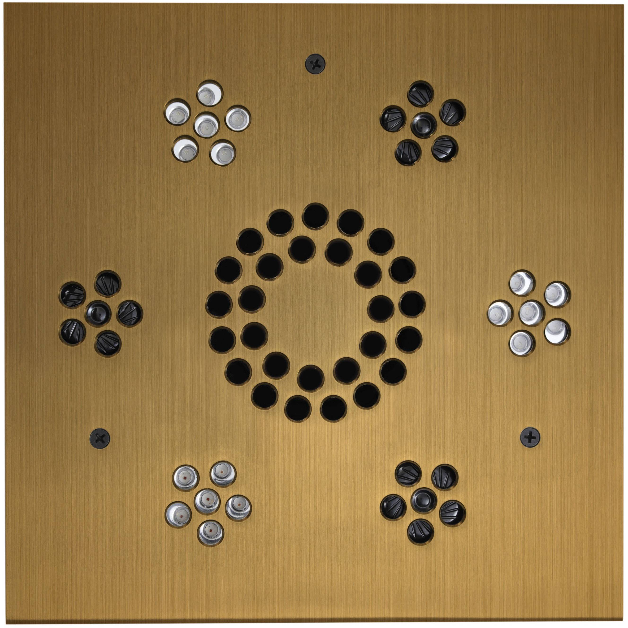 ThermaSol Serenity Light and Music System Modern - Antique Brass in Antique Brass Finish Antique Brass ThermaSol slsm-ab.jpg