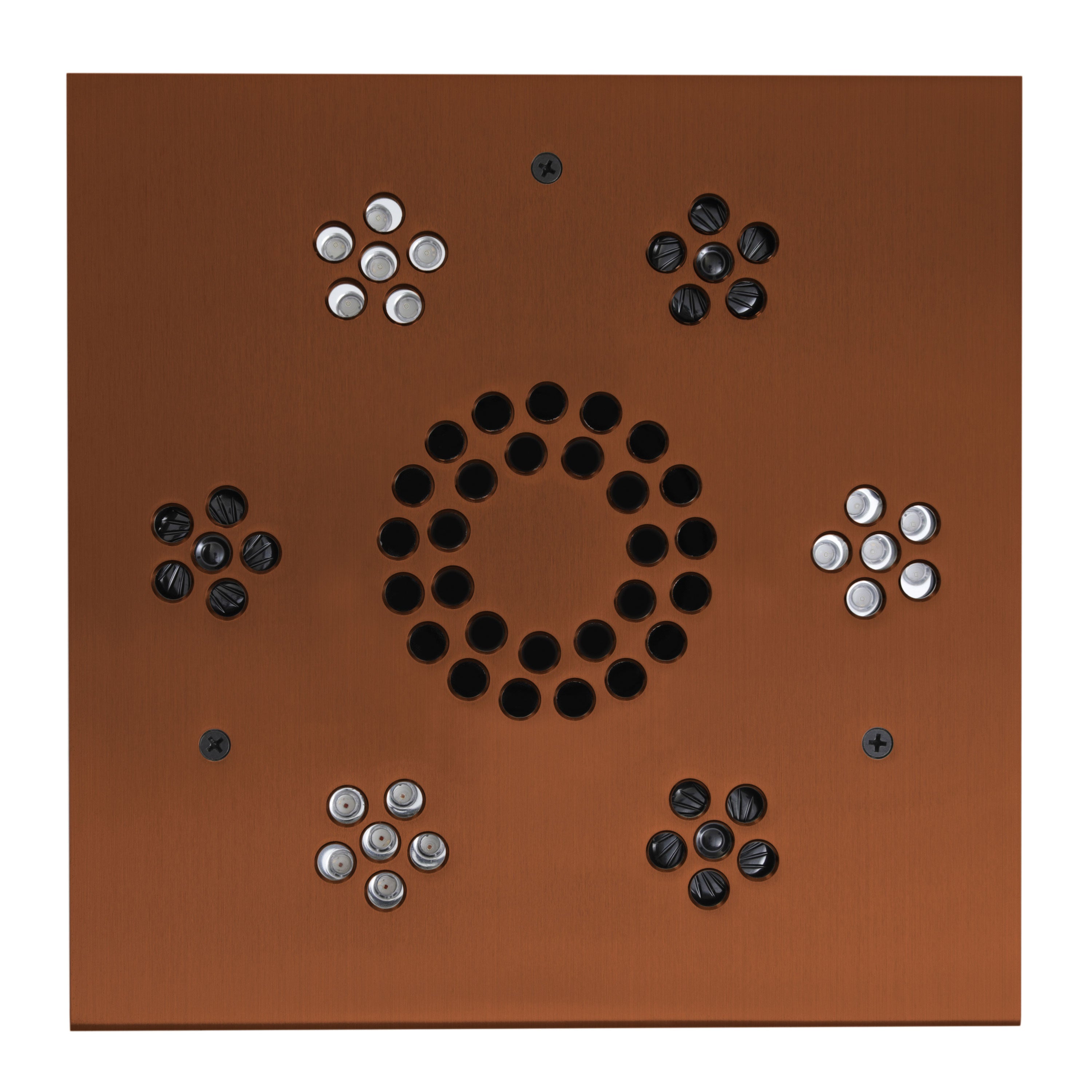 Serenity Essential System - Square - Chromatherapy + Audiotherapy - Antique Copper