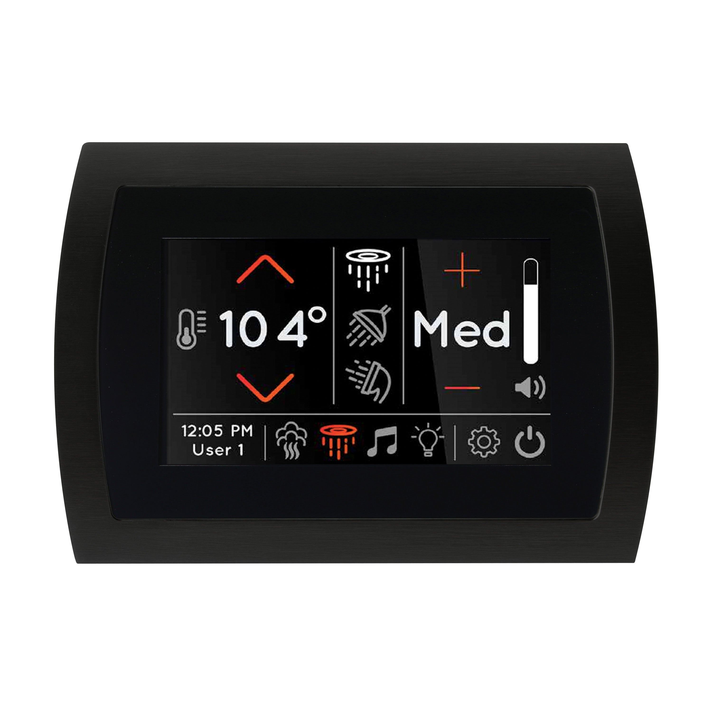 SignaTouch Control - Recessed, Black Trim Black (Recessed)