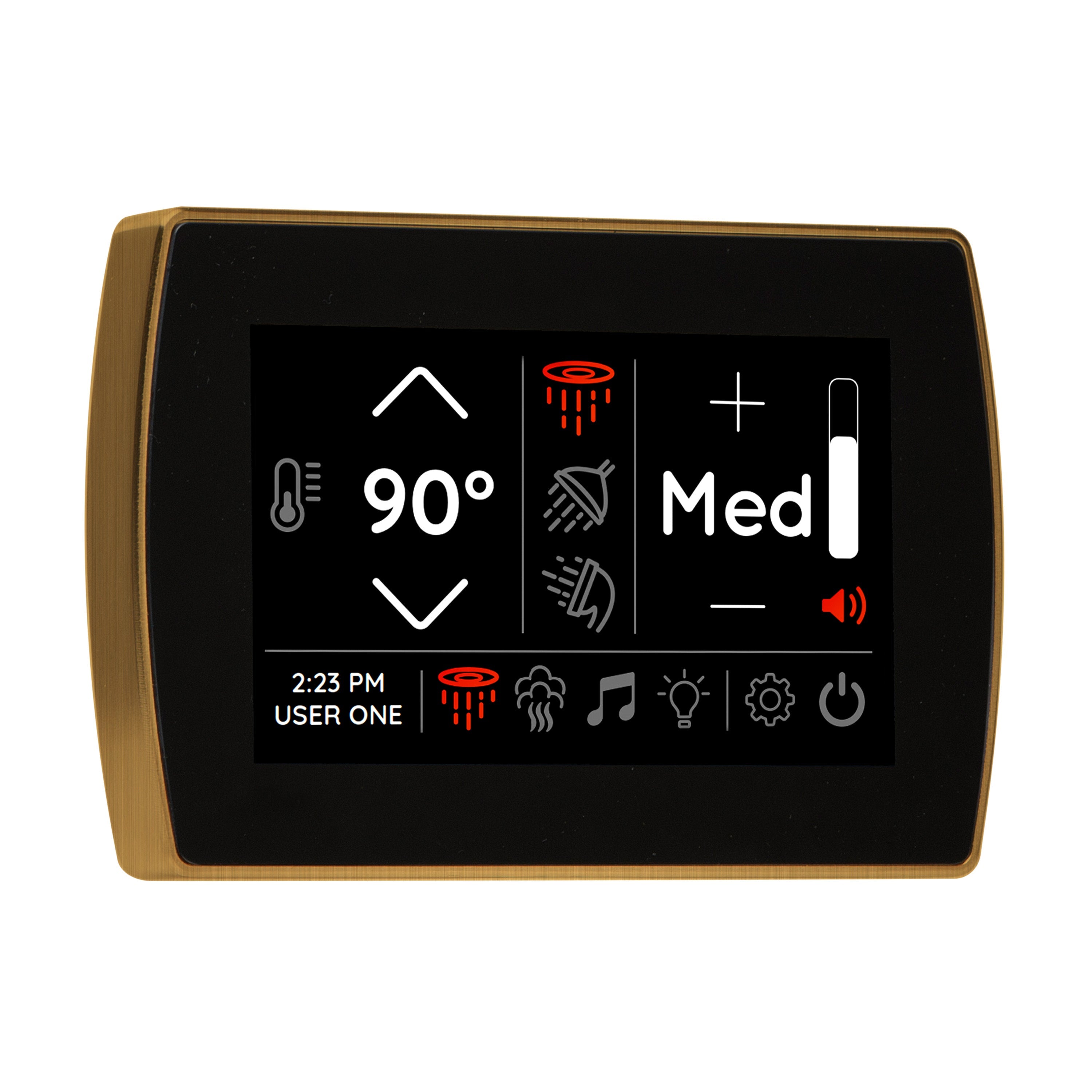 SignaTouch Control - Wall Mount Antique Brass