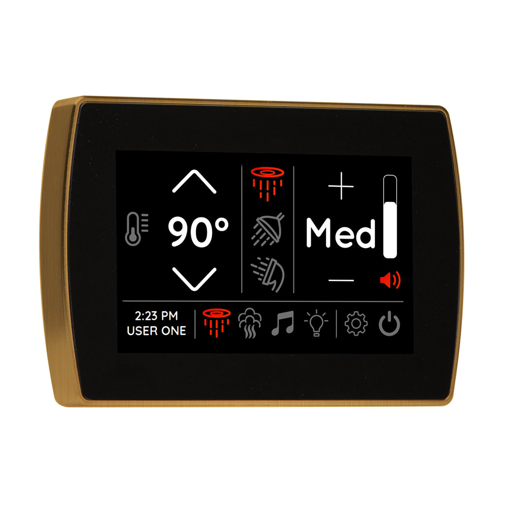 SignaTouch Control - Wall Mount Antique Brass