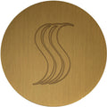 ThermaSol SteamVection Steam Head Round in Antique Brass Finish Antique Brass / Round ThermaSol svrd-ab.jpg