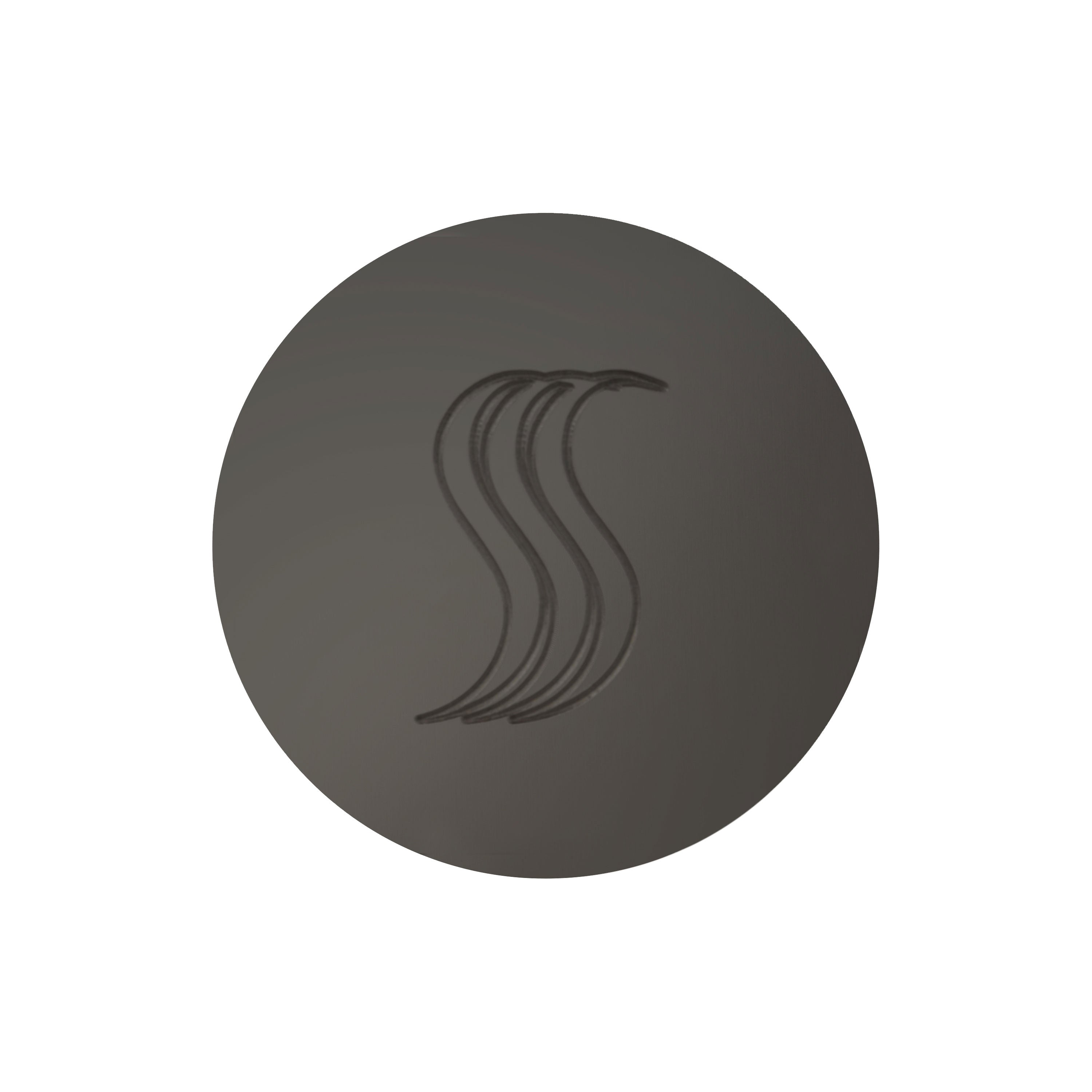 SteamVection Steam Head - Round - Black Nickel